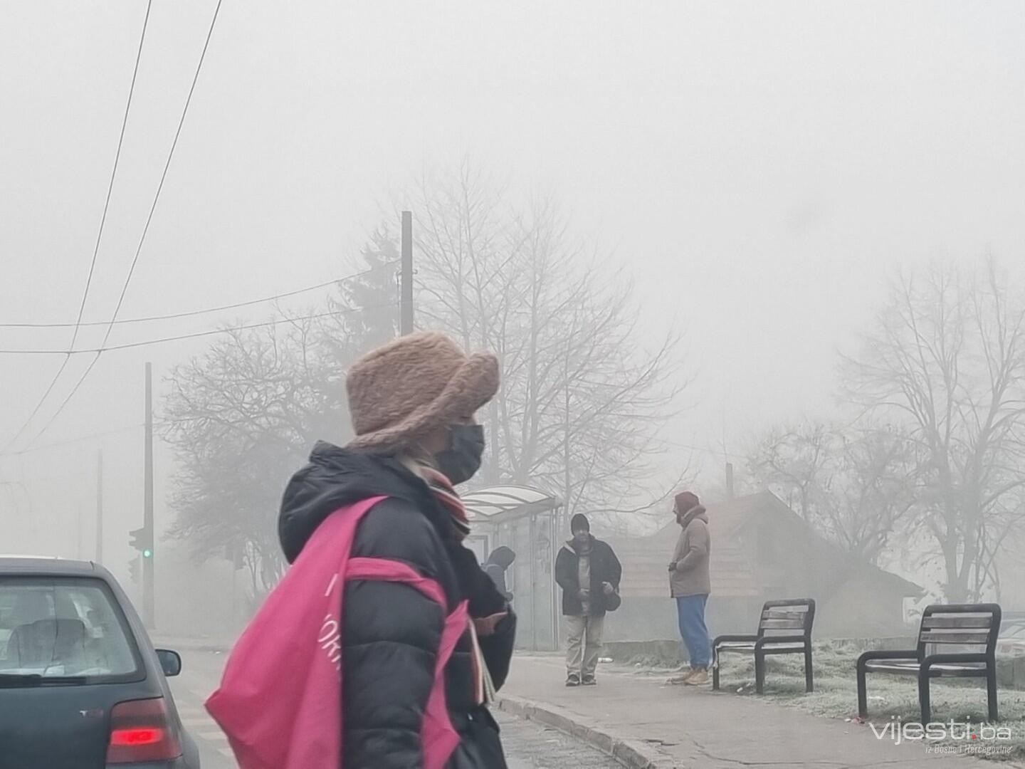Vrlo zagađen zrak u Saraj Polju, Otoki i Vogošći