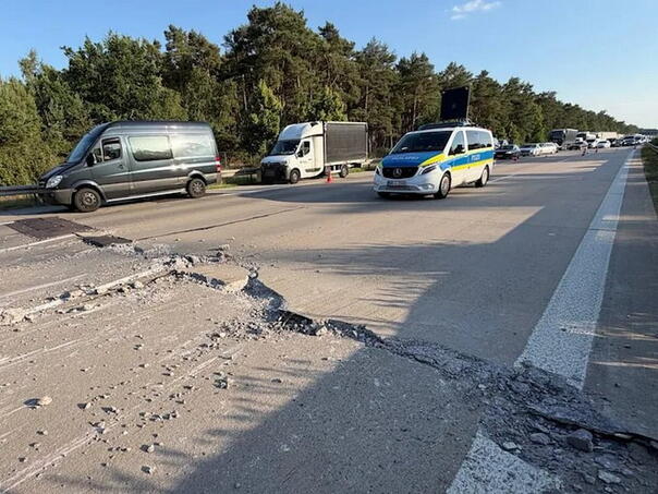 Vrućine u Njemačkoj: Popucale autoceste, otkazani vozovi