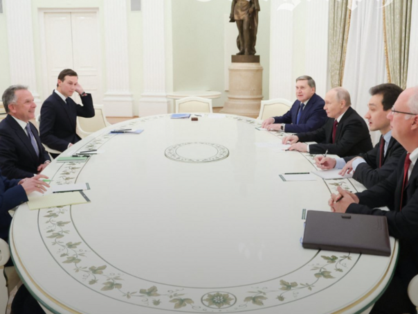 Witkoff Putinu: Jako mi je drago što vas vidim, Moskva je veličanstven grad