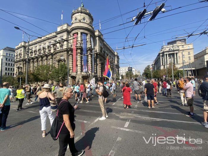 Za danas najavljeni novi masovni protesti studenata u Srbiji