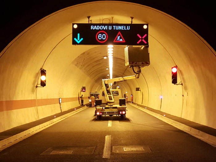 Za saobraćaj zatvorena jedna cijev tunela na autoputu u Hercegovini