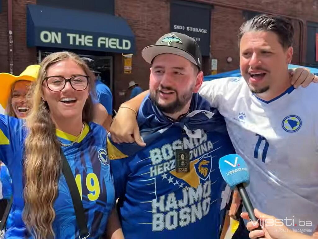 Zabilježili smo ludnicu u Seattleu: 40.000 navijača BiH slavi pobjedu