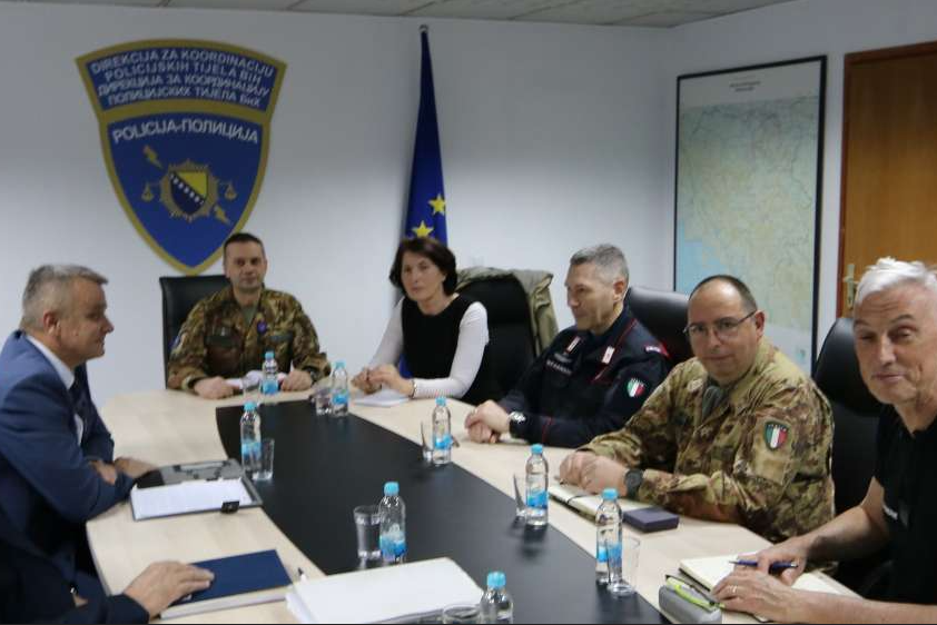 Zamjenik komandanta EUFOR-a posjetio Direkciju za koordinaciju policijskih tijela BiH