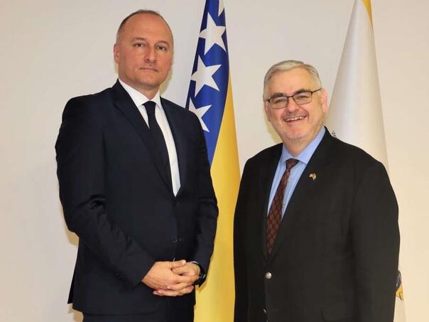 Zamjenik Visokog predstavnika u posjeti predsjedniku VSTV-a BiH