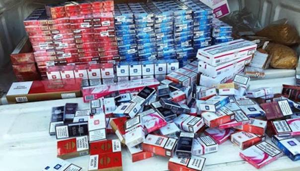 Zaplijenjene cigarete bez akciznih markica u vrijednosti od oko 500.000 KM