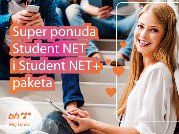 Započnite novu akademsku godinu sa Student NET paketima BH Telecoma!