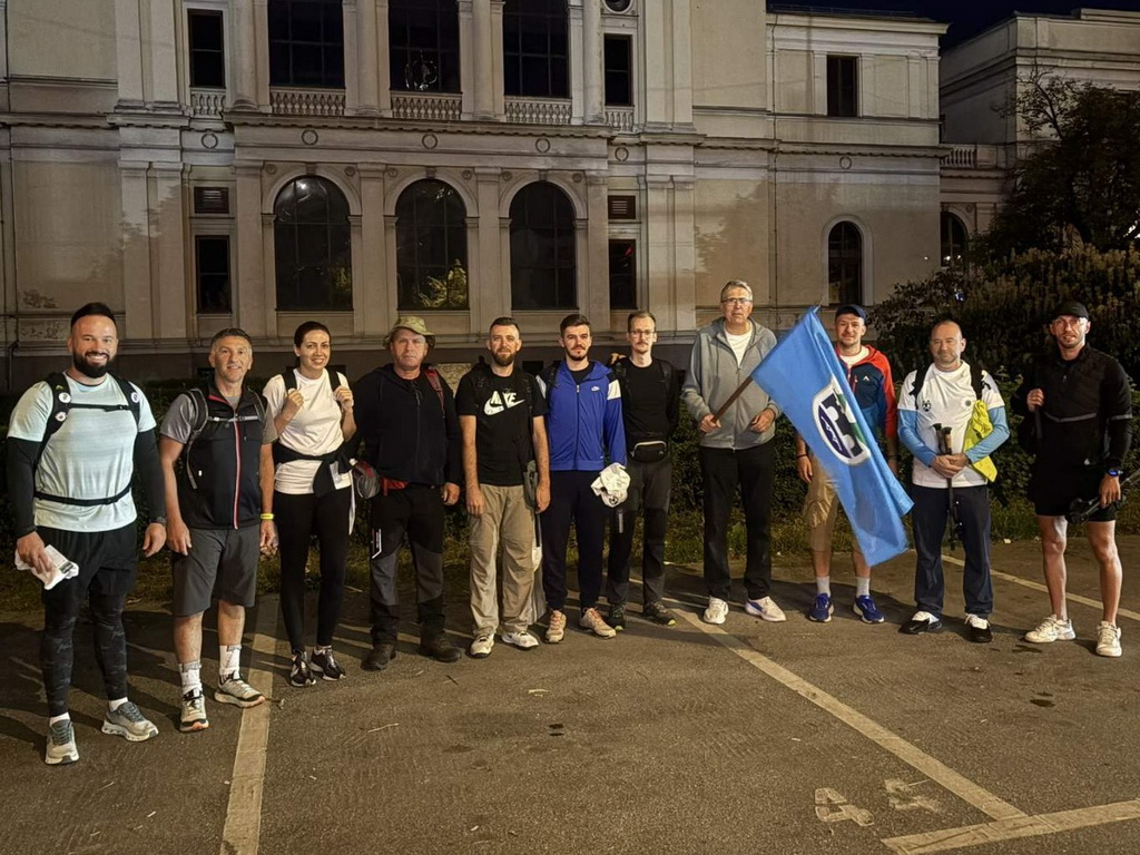 Zastava Grada Sarajeva prvi put na Maršu mira: Ispraćaj delegacije prema Potočarima