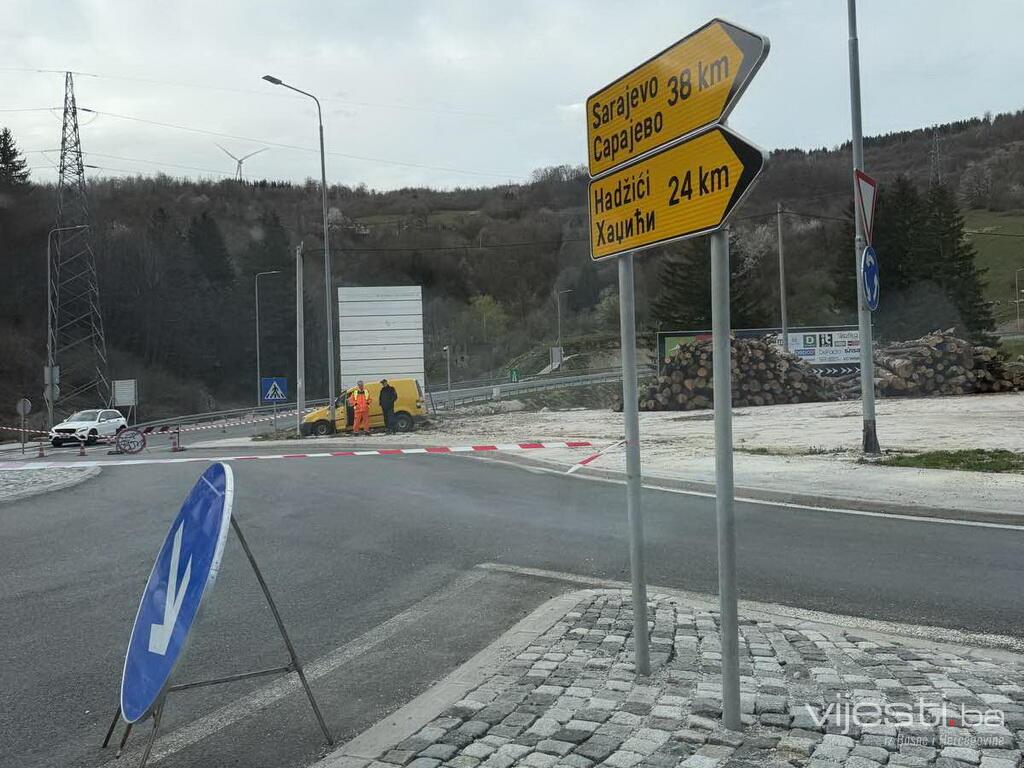 Zatvoren ulaz na A-1 kod Bradine zbog servisiranja tunela Ivan