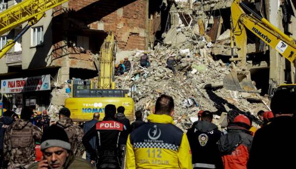 Završena potraga za nestalima usljed zemljotresa u Turskoj