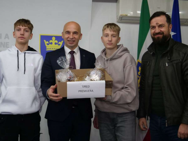 Završetak projekta "Suvenirnica": Pivić ugostio učenike i nastavnike zeničkih škola