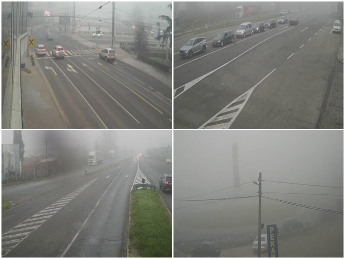 Zbog magle otežan saobraćaj, pripremite se i na gužve