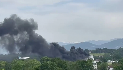 Zbog požara na aerodromu u Ženevi obustavljeni letovi