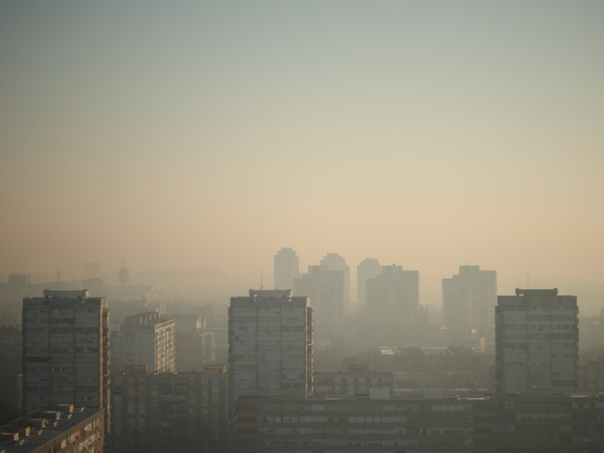Zbog zagađenja vazduha, u "crvenoj zoni" šest gradova Hrvatske