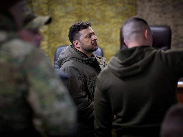 Zelenski u Donbasu: Rusi se pripremaju za proljetnu ofanzivu