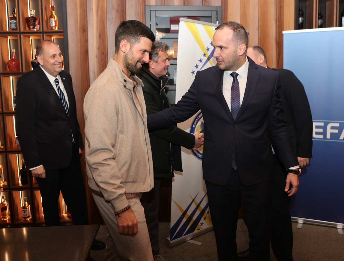 Zeljković ugostio Đokovića, Čeferina, Gravinu na prijateljskom ručku