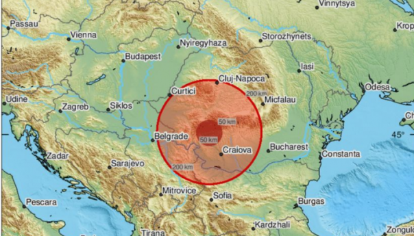 Zemljotres jačine 4,8 pogodio Rumuniju