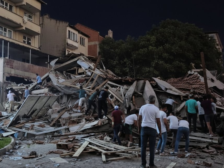 Zemljotres pogodio turski grad Balikesir: Tri zgrade se srušile