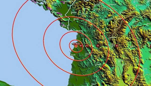 Zemljotres kod Drača, treslo i u Crnoj Gori