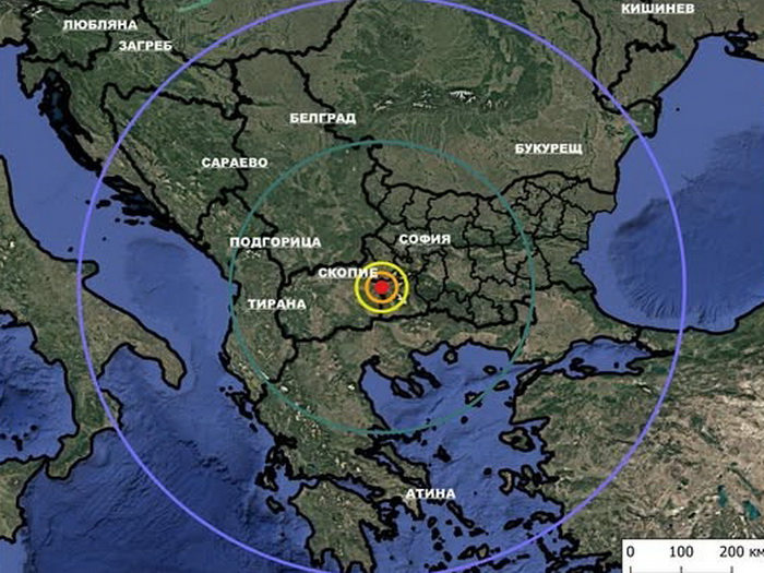 Zemljotres pogodio Bugarsku