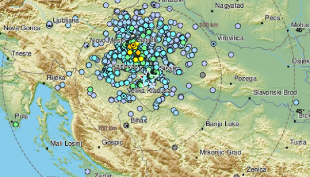 Zemljotres pogodio centralnu Austriju