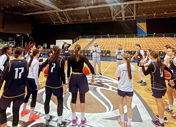 Ženska košarkaška reprezentacija BiH dočekuje Izrael u Zetri