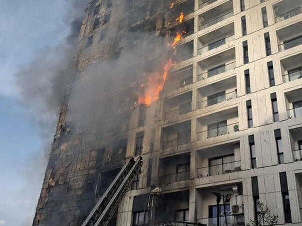 Zgrada u Tirani u plamenu, najmanje 11 povrijeđenih