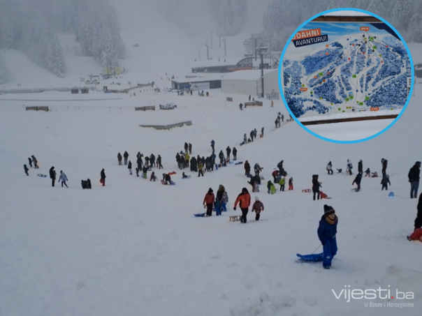 Zimska idila na olimpijskoj Bjelašnici: Sankanje i posljednje pripreme za sezonu