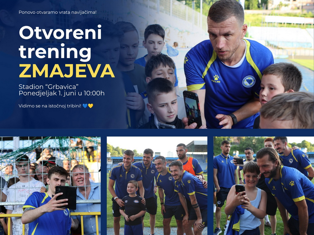 Zmajevi ponovo otvaraju vrata navijačima: Sutra otvoreni trening na Grbavici
