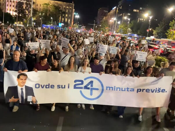 Zoran Kesić izveo hiljade ljudi na ulice Beograda