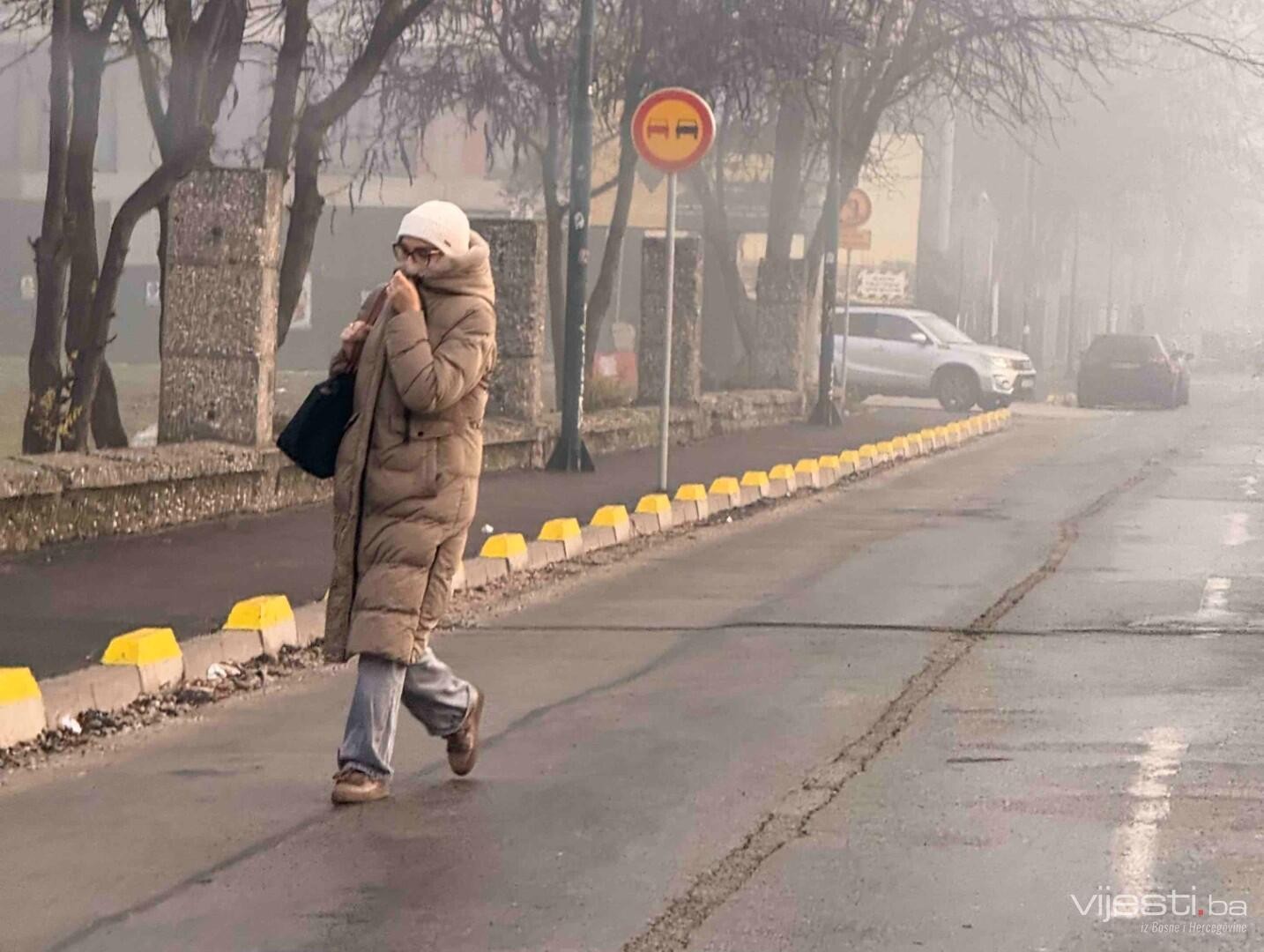 Zrak u KS umjereno zagađen, na snazi epizoda upozorenja