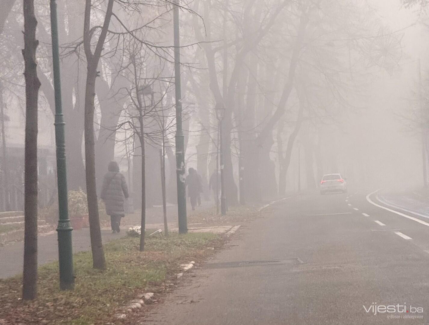 Zrak u Sarajevu i dalje zagađen, ali bolji nego jučer